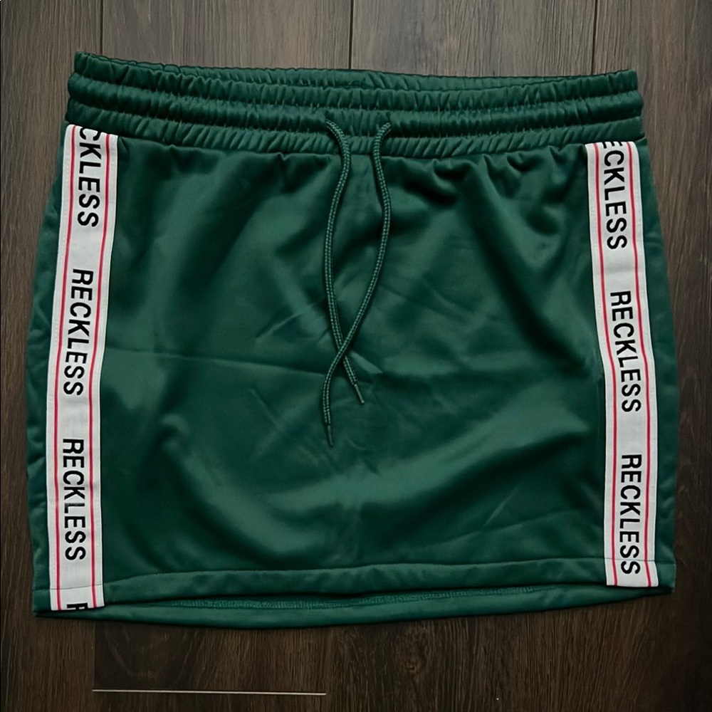 Young & Reckless Crusader Green Skirt